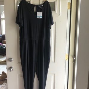 NWT ANTHONY ORIGINAL SZ P2X BLACK JUMPSUIT